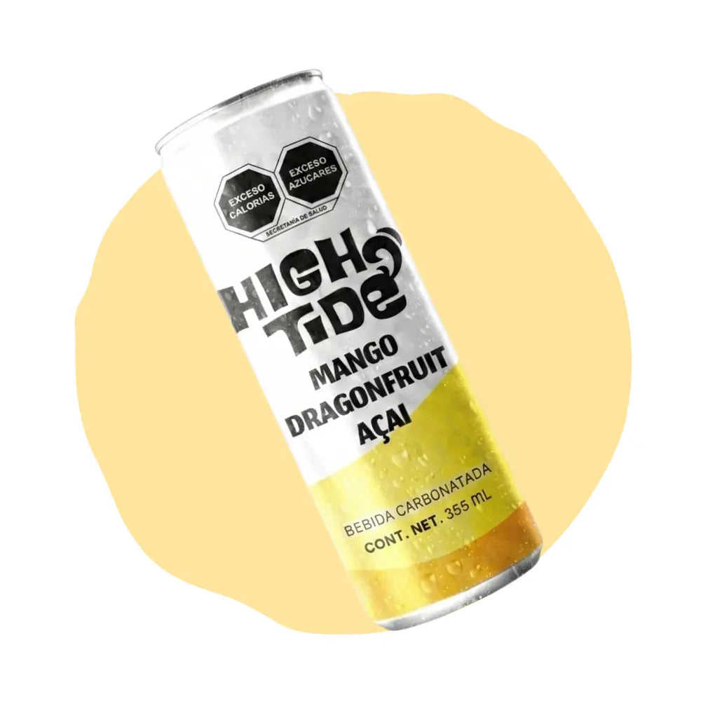 Latas High Tide Social Tonic de 355 ml.