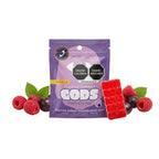 Gomita Classic Gummies sabor Raspberry Acaí, 1 pieza de 100 mg.