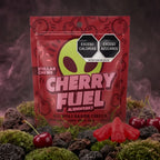Gomitas Stellar Chews sabor Cherry Fuel, paquete de 20 piezas de 50 mg.