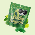 Gomitas Stellar Chews sabor Lemon Ignition, paquete de 20 piezas de 50 mg.