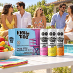 High Tide Social Tonic Caja Mixta 3 sabores, 6 latas de 355 ml: momento 2