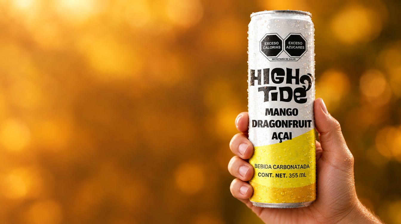 High Tide Mango Dragonfruit & Acai 1x355 ml